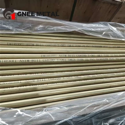 C68700 hliníková mosadz (UNS C68700 / CuZn22Al2) – ASTM B111