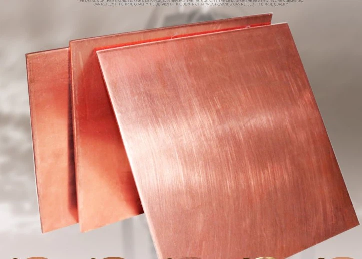 Odolnosť proti korózii z čistého medeného plechu Použitie vo výrobkoch